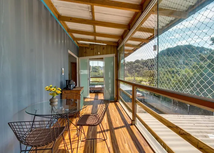 Casa Com Vista Para O Mar Espaco Gourmet Na Br101